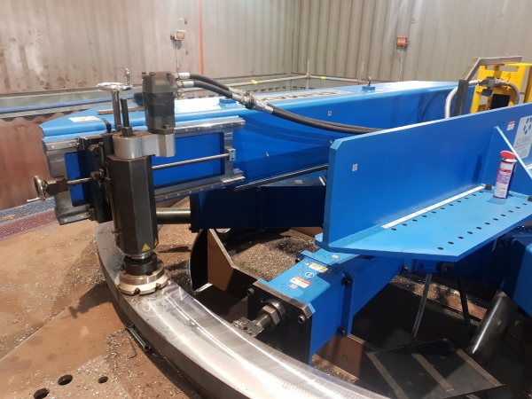 Przenośna frezarka obrotowa Climax CM6200 w akcji [ZDJĘCIA, WIDEO]-GospodarkaMorska.pl