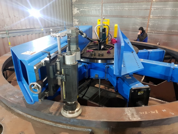 Przenośna frezarka obrotowa Climax CM6200 w akcji [ZDJĘCIA, WIDEO]-GospodarkaMorska.pl