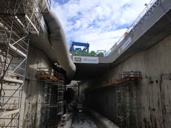  Tunel pod Świną: betonowa 