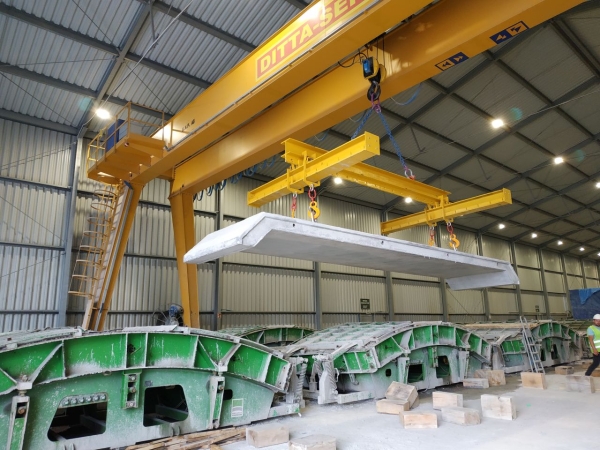  Tunel pod Świną: betonowa 