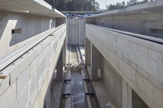 Przekop Mierzei Wiślanej wchodzi w kolejny etap. Trwa montaż pierwszej bramy do 