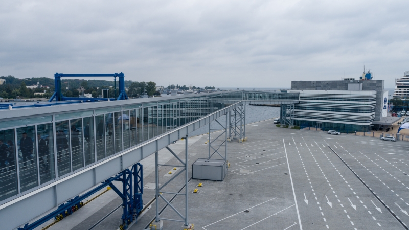 Zakończenie budowy Publicznego Terminalu Promowego w Porcie Gdynia [WIDEO, ZDJĘCIA]-GospodarkaMorska.pl