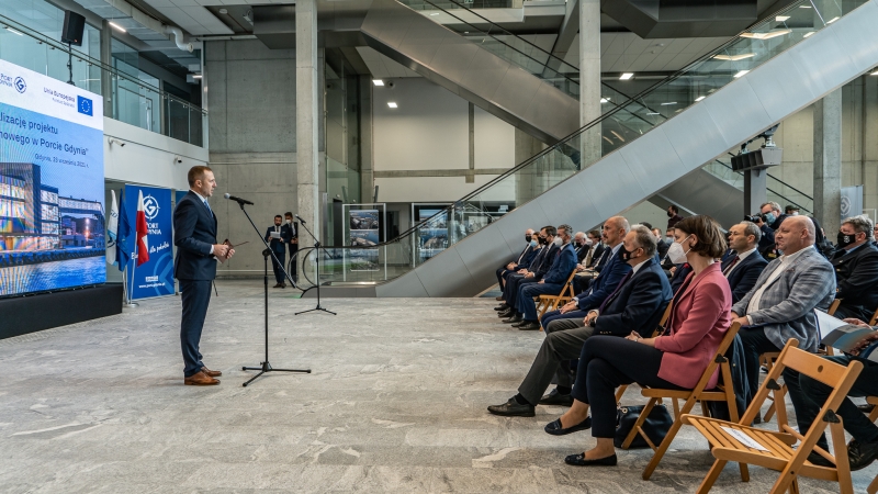 Zakończenie budowy Publicznego Terminalu Promowego w Porcie Gdynia [WIDEO, ZDJĘCIA]-GospodarkaMorska.pl