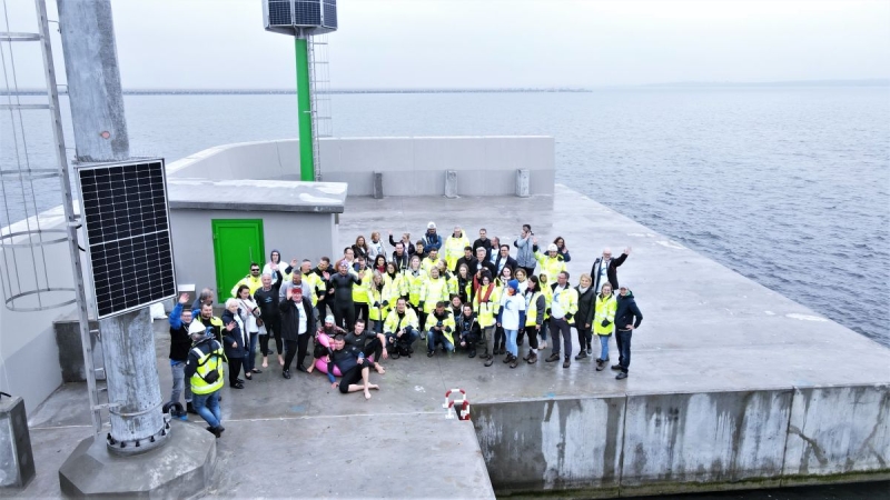 Modernizacja układu falochronów w Porcie Północnym w Gdańsku. Wykonano część budowlanych robót hydrotechnicznych [WIDEO]-GospodarkaMorska.pl