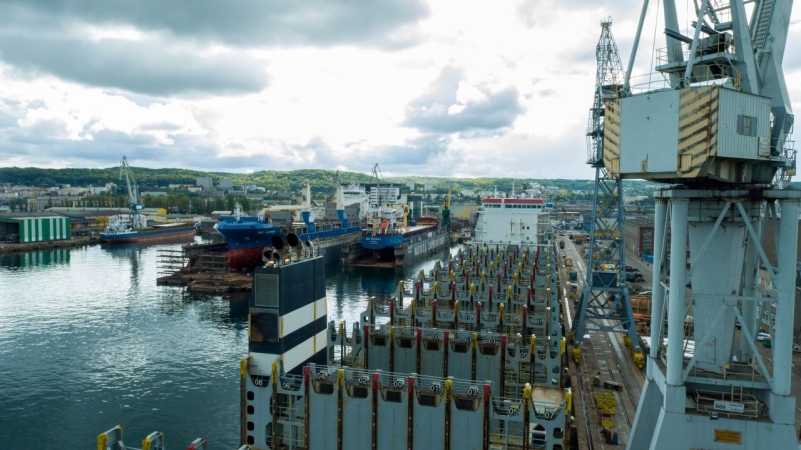 Nauta remontuje cztery statki dla Briese Schiffahrt [WIDEO, ZDJĘCIA]-GospodarkaMorska.pl