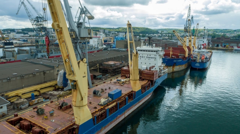 Nauta remontuje cztery statki dla Briese Schiffahrt [WIDEO, ZDJĘCIA]-GospodarkaMorska.pl