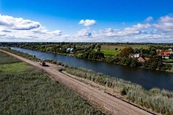 Budowa drogi wodnej łączącej Zalew Wiślany z Zatoką Gdańską. Zobacz II etap [WIDEO, ZDJĘCIA]-GospodarkaMorska.pl