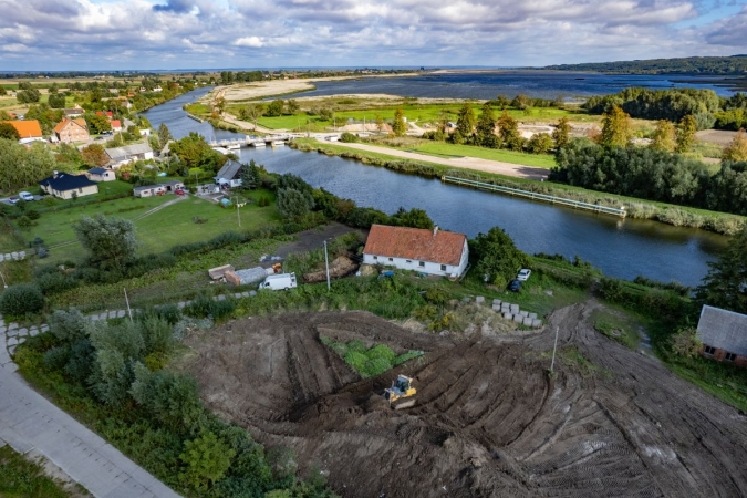 Budowa drogi wodnej łączącej Zalew Wiślany z Zatoką Gdańską. Zobacz II etap [WIDEO, ZDJĘCIA]-GospodarkaMorska.pl