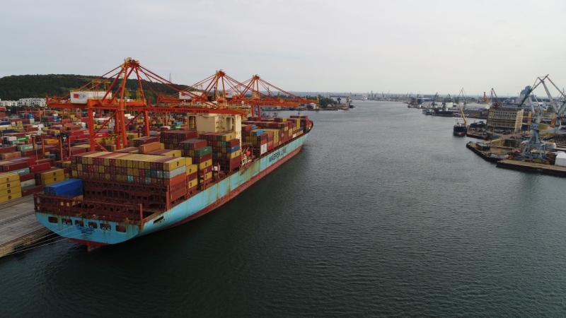 MSC Ellen wyrównuje rekord wielkości statku w Porcie Gdynia [WIDEO, ZDJĘCIA]-GospodarkaMorska.pl